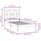 Bedframe Massief Grenenhout 100X200 Cm