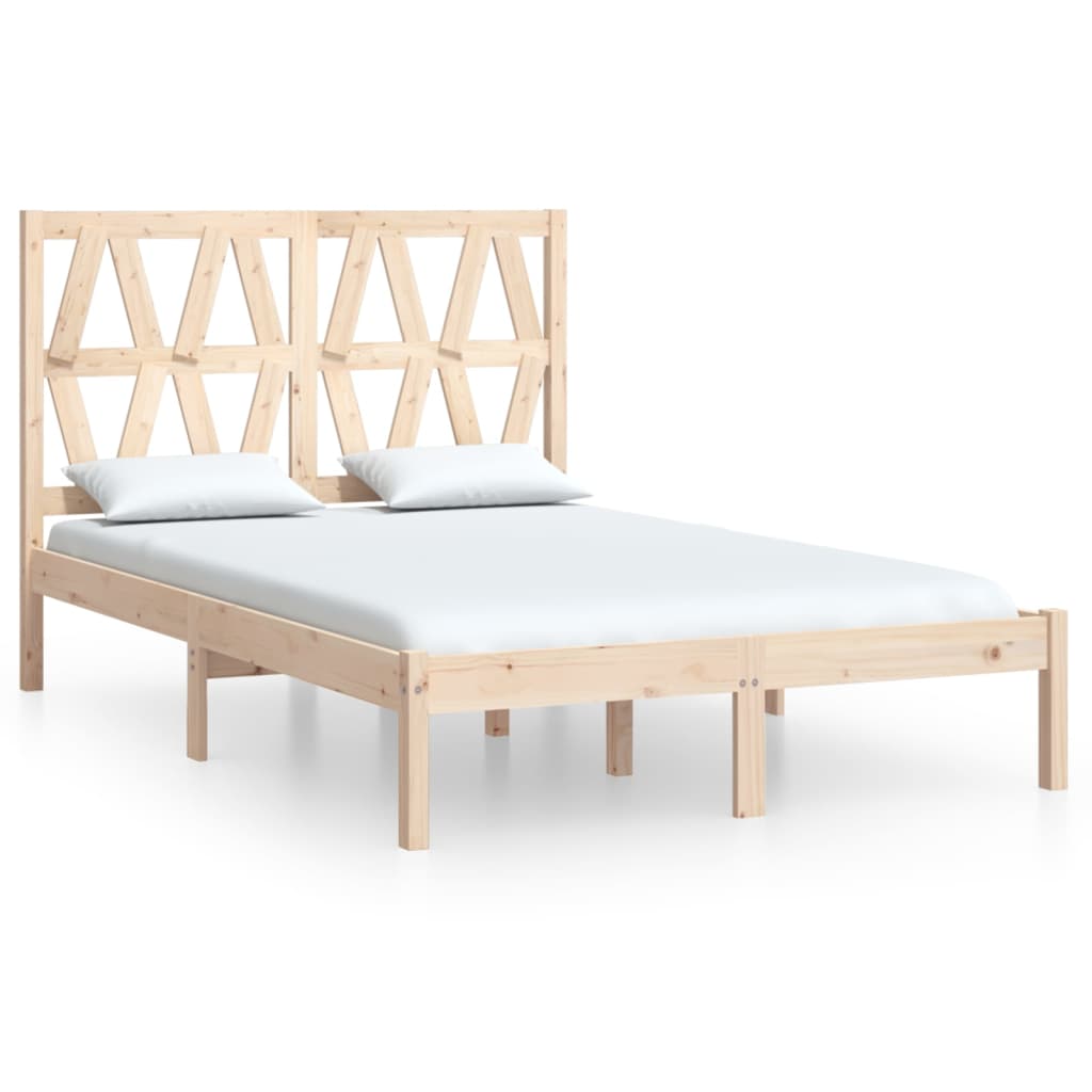Bedframe Massief Grenenhout 140X200 Cm