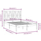 Bedframe Massief Grenenhout 140X200 Cm
