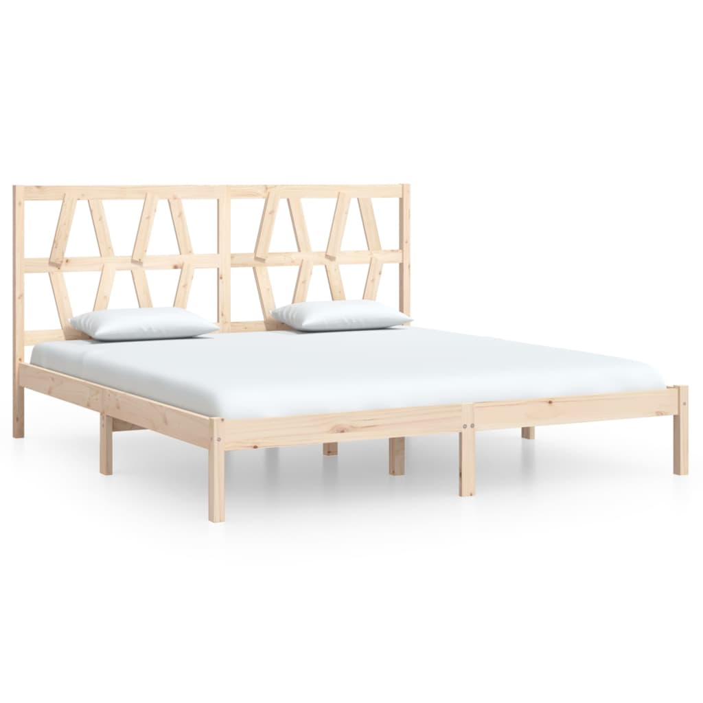 Bedframe Massief Grenenhout 180X200 Cm 6Ft Super King