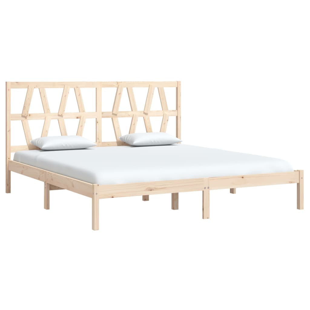 Bedframe Massief Grenenhout 180X200 Cm 6Ft Super King