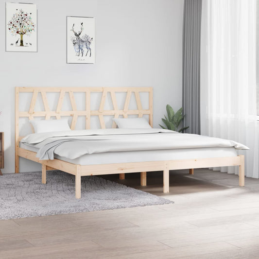 Bedframe Massief Grenenhout 180X200 Cm 6Ft Super King