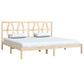 Bedframe Massief Grenenhout 200X200 Cm