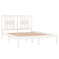 Bedframe Massief Grenenhout Wit 140X190 Cm