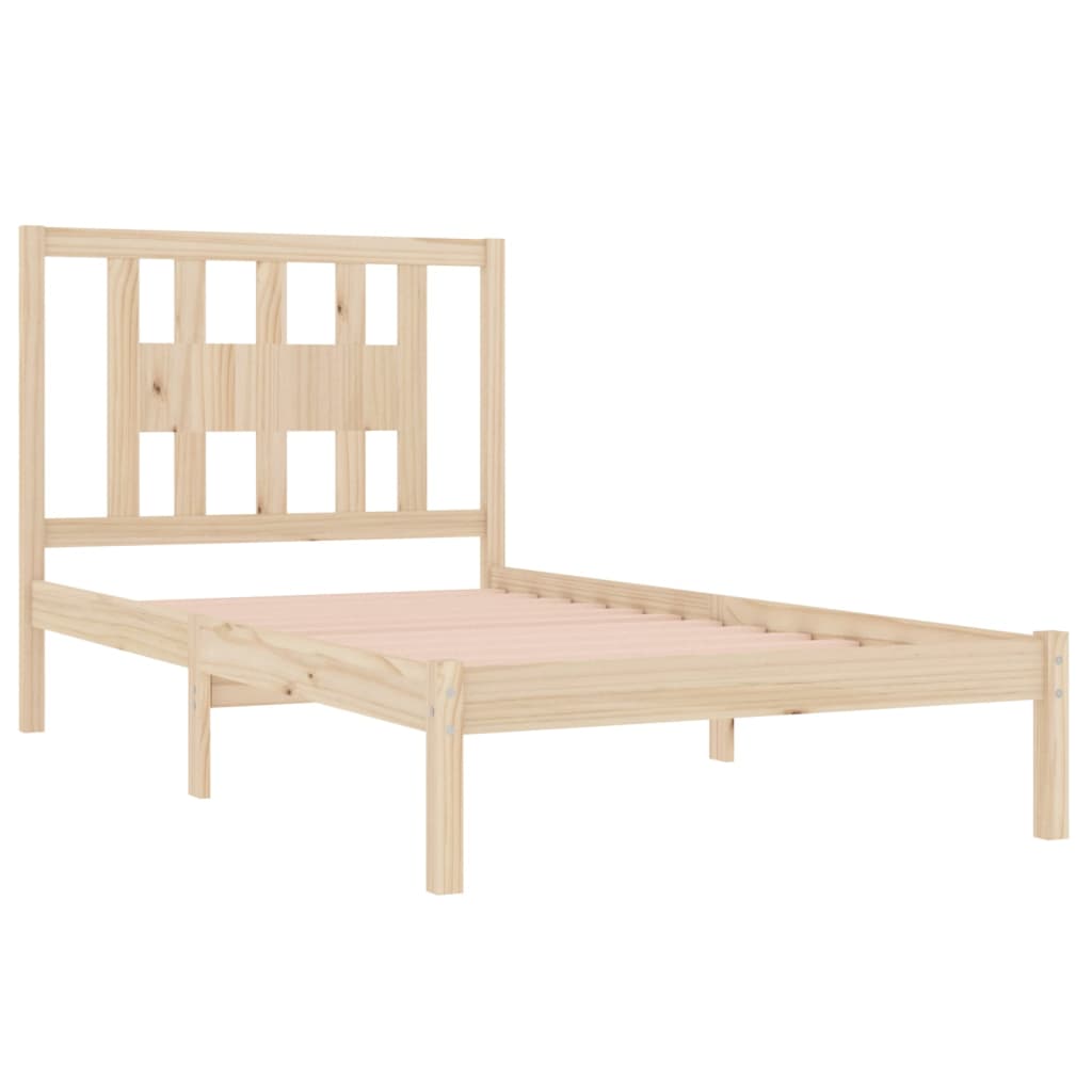 Bedframe Massief Grenenhout 100X200 Cm