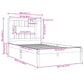 Bedframe Massief Grenenhout Wit 100X200 Cm