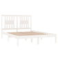Bedframe Massief Grenenhout Wit 120X200 Cm