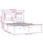 Bedframe Massief Grenenhout Wit 120X200 Cm