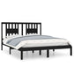 Bedframe Massief Grenenhout Zwart 140X200 Cm