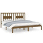 Bedframe Massief Grenenhout Honingbruin 200X200 Cm