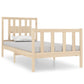 Bedframe Massief Hout 75X190 Cm 2Ft6 Small Single