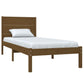Bedframe Massief Grenenhout Honingbruin 100X200 Cm