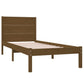 Bedframe Massief Grenenhout Honingbruin 100X200 Cm
