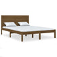 Bedframe Massief Grenenhout Honingbruin 120X200 Cm