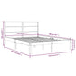 Bedframe Massief Grenenhout Zwart 140X200 Cm