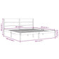 Bedframe Massief Hout 180X200 Cm 6Ft Super King