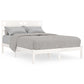 Bedframe Massief Hout Wit 120X190 Cm 4Ft Small Double