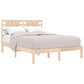 Bedframe Massief Hout 135X190 Cm 4Ft6 Double