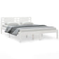 Bedframe Massief Grenenhout Wit 120X200 Cm