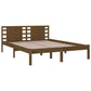 Bedframe Massief Grenenhout Honingbruin 140X200 Cm