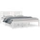 Bedframe Massief Grenenhout Wit 160X200 Cm