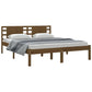 Bedframe Massief Grenenhout Honingbruin 160X200 Cm