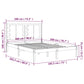 Bedframe Massief Hout 180X200 Cm 6Ft Super King