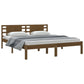 Bedframe Massief Hout Honingbruin 180X200 Cm 6Ft Super King
