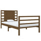 Bedframe Massief Grenenhout Honingbruin 90X190 Cm 3Ft Single