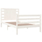 Bedframe Massief Grenenhout Wit 90X200 Cm