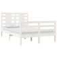 Bedframe Massief Grenenhout Wit 120X200 Cm