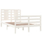 Bedframe Massief Grenenhout Wit 120X200 Cm