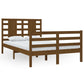 Bedframe Massief Grenenhout Honingbruin 120X200 Cm