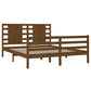 Bedframe Massief Grenenhout Honingbruin 160X200 Cm