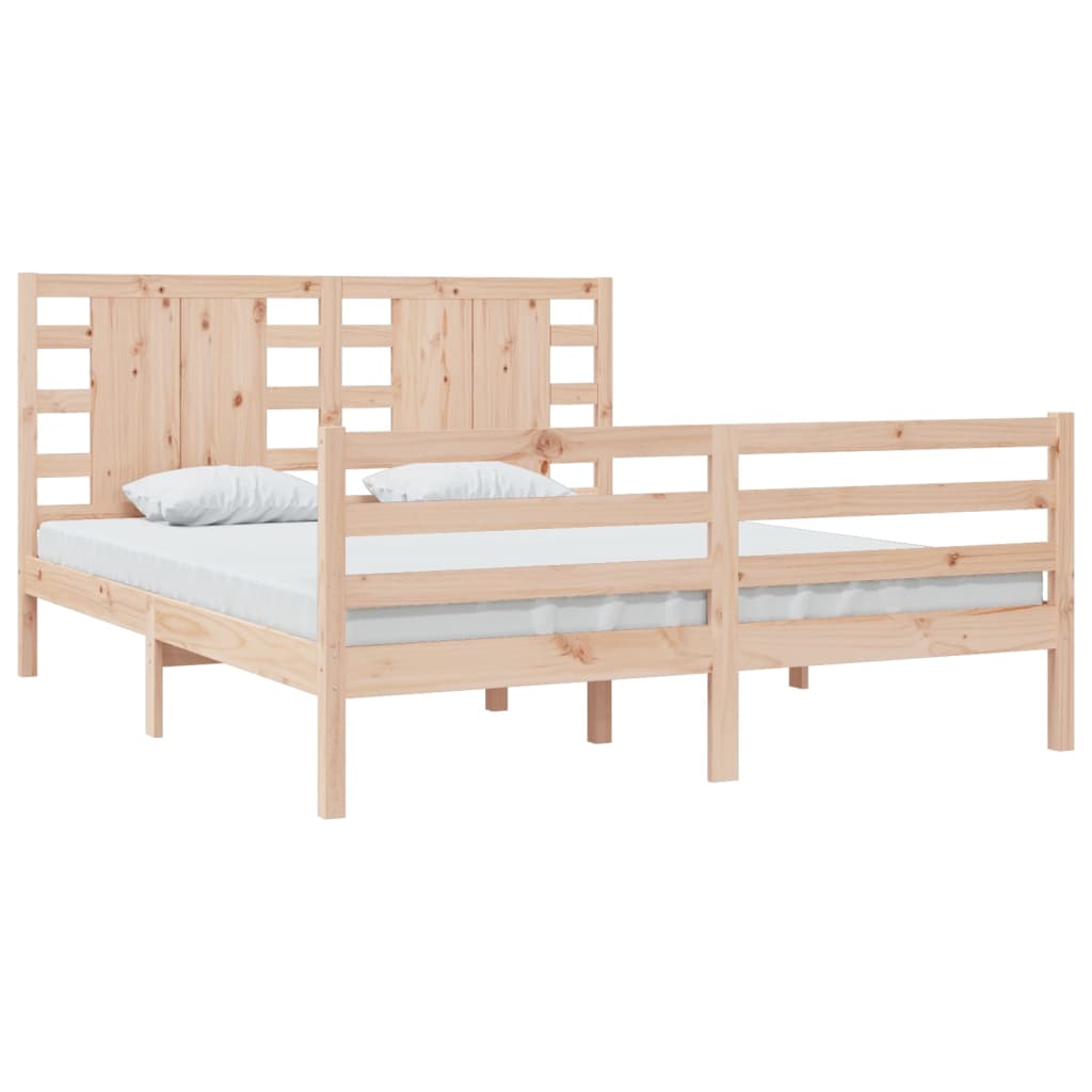 Bedframe Massief Grenenhout 180X200 Cm 6Ft Super King