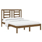 Bedframe Massief Hout Honingbruin 120X190 Cm 4Ft Small Double