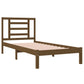 Bedframe Massief Grenenhout Honingbruin 100X200 Cm