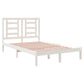 Bedframe Massief Grenenhout Wit 120X200 Cm