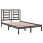 Bedframe Massief Grenenhout Grijs 120X200 Cm