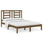 Bedframe Grenenhout Honingbruin 150X200 Cm 5Ft King Size