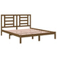 Bedframe Massief Grenenhout Honingbruin 160X200 Cm
