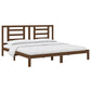 Bedframe Massief Grenenhout Honingbruin 200X200 Cm