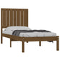 Bedframe Massief Hout Honingbruin 75X190 Cm 2Ft6 Small Single