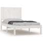Bedframe Massief Grenenhout Wit 90X200 Cm
