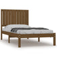 Bedframe Massief Grenenhout Honingbruin 90X200 Cm