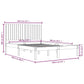 Bedframe Massief Hout Wit 180X200 Cm 6Ft Super King