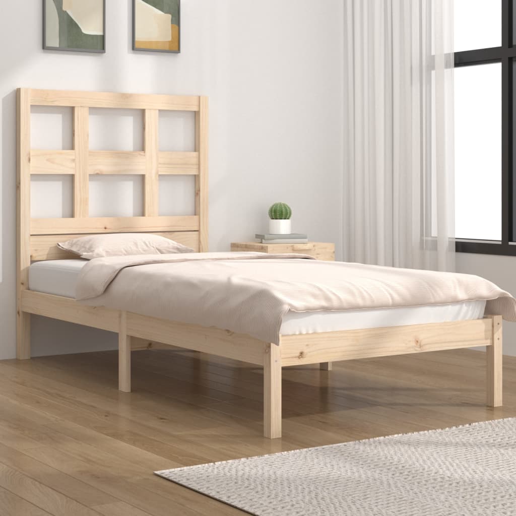 Bedframe Massief Grenenhout 90X190 Cm 3Ft Single