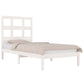 Bedframe Massief Grenenhout Wit 100X200 Cm