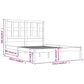 Bedframe Massief Grenenhout Grijs 150X200 Cm 5Ft King Size