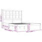 Bedframe Massief Grenenhout Wit 200X200 Cm